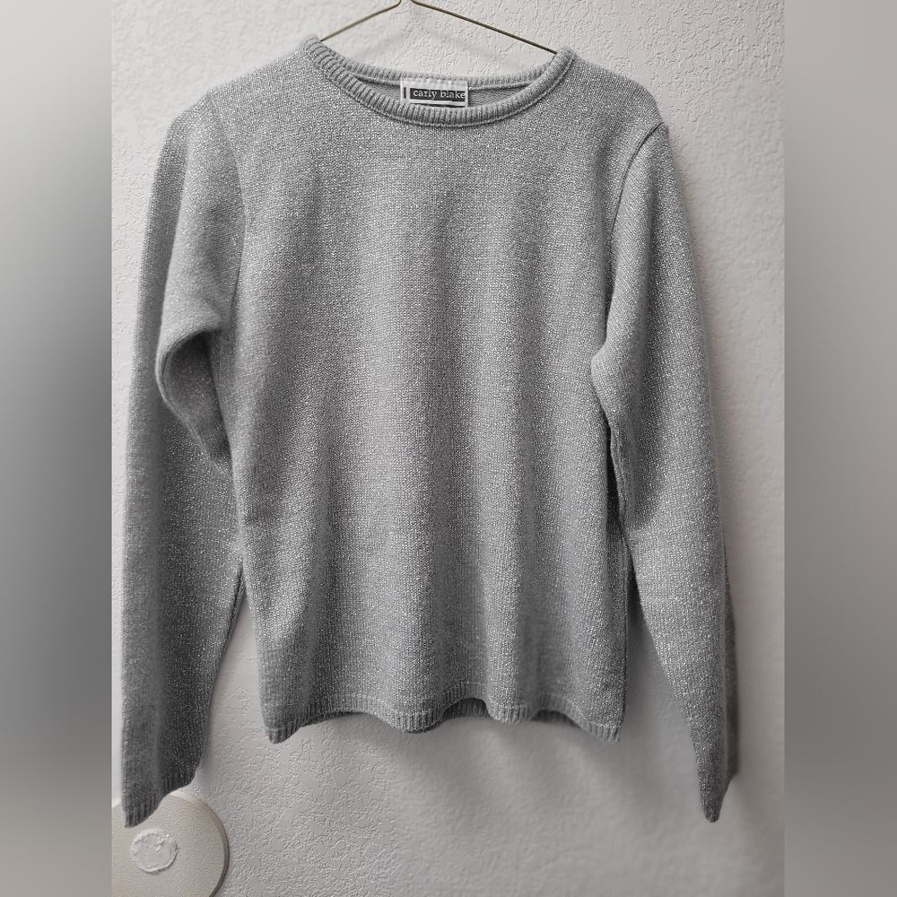 Women's Carly Blake silver sweater - Picture 2 of 6
